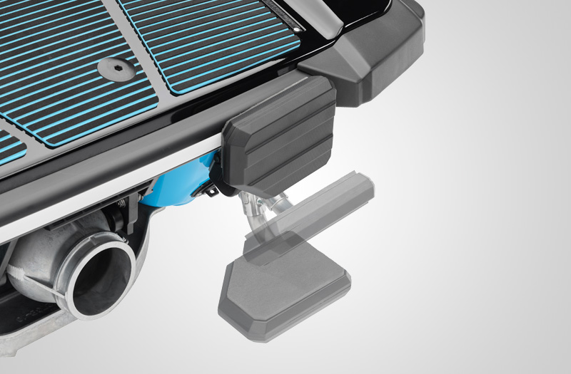 新设计的登船台阶