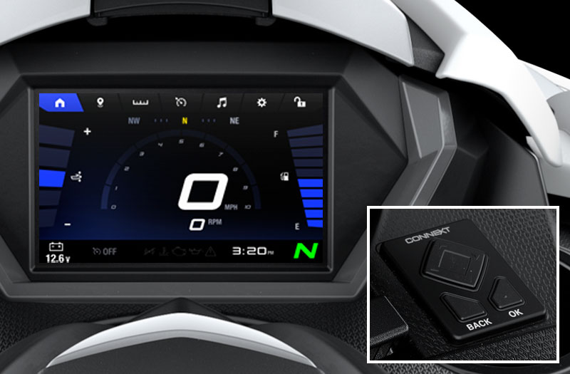 Connext7英寸屏幕，配有安全和驱动控制功能